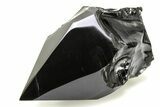 Free-Standing Polished Obsidian Point - Mexico #265388-1